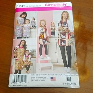 New Simplicity apron pattern